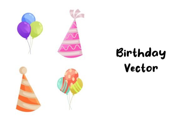 Download Birthday Decoration Vector - Birthday Collection