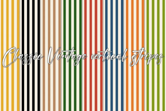 Download Classic Vintage Vertical Stripe Eclectic - Premium Resources
