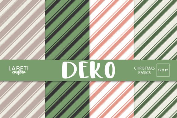 Download Christmas Striped Paper - Stripe Collection