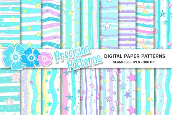 Download Cute Stars and Stripes Pattern - Stripe Collection
