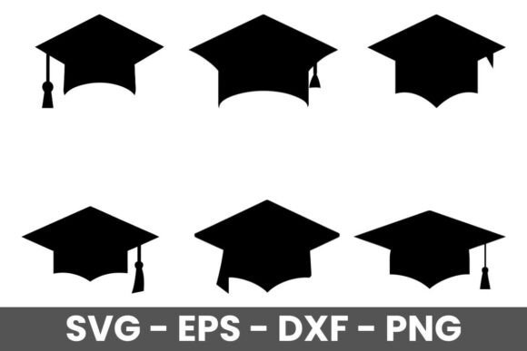 Download Graduation Cap SVG Cut Files Bundle - Premium Bundle