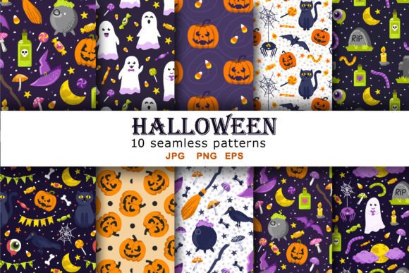 Download Halloween Patterns - Halloween Collection