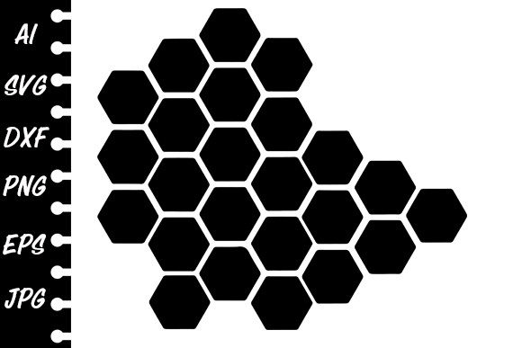 Download Stencil Honeycomb - Honeycomb Collection