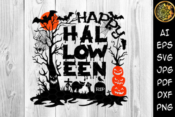 Download Happy Halloween SVG Cut Files 12x12 in - Halloween Collection